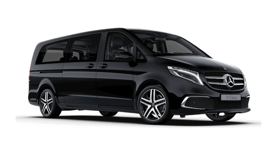 Mercedes Classe V — van 7 places chauffeur Lyon