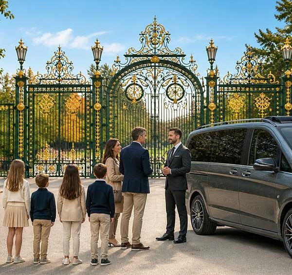 VTC van en famille à Lyon