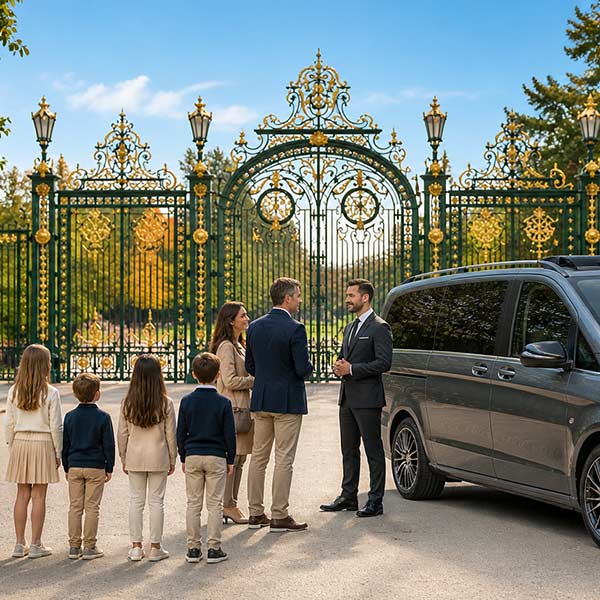 VTC van en famille à Lyon